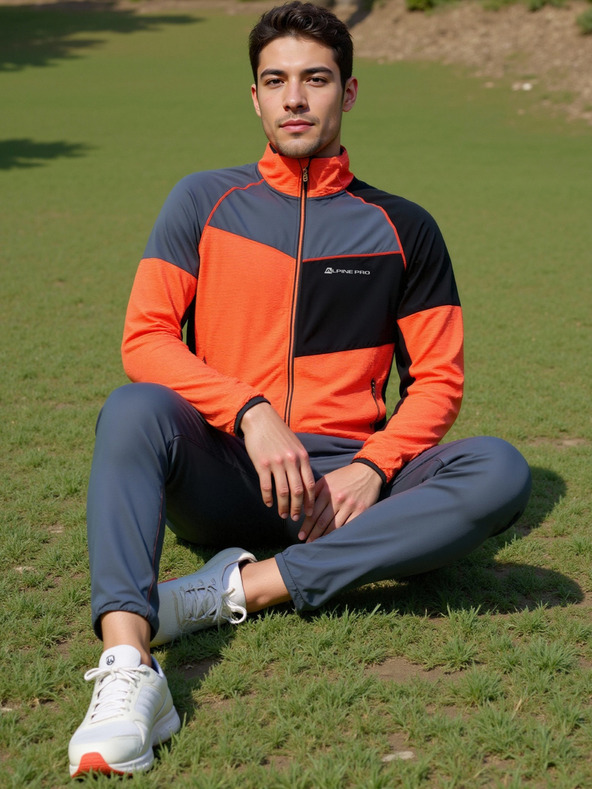 ALPINE PRO Felpa da uomo ad asciugatura rapida con cool dry ALPINE PRO ONNEC 2