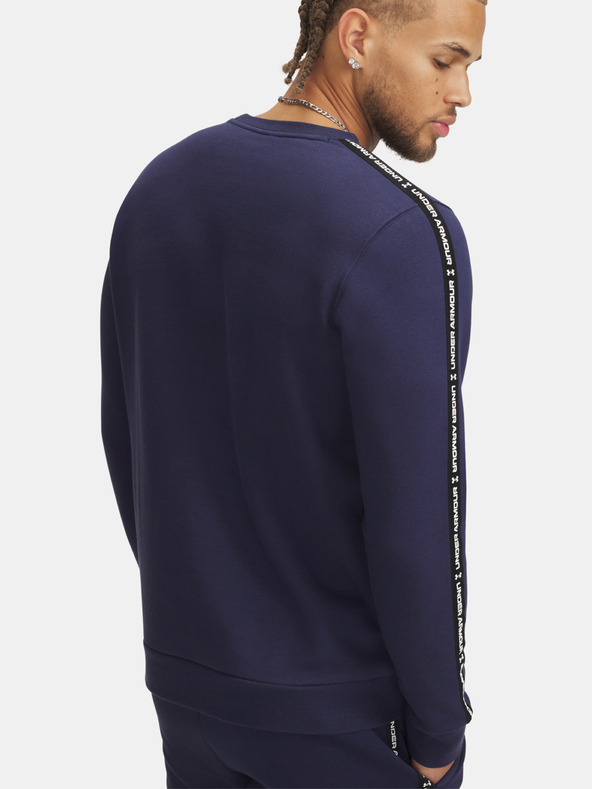 Under Armour Felpa Under Armour UA Icon Fleece Crew Taping Uomo
