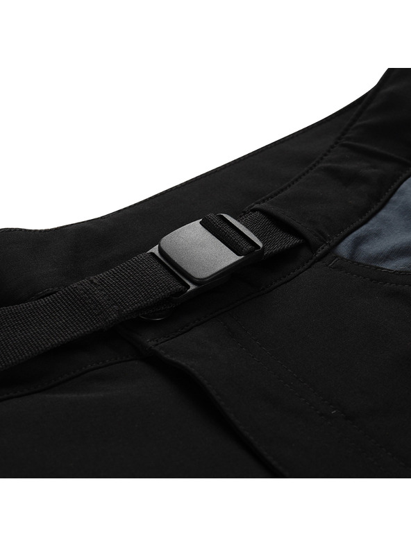 ALPINE PRO Pantaloni softshell da uomo ALPINE PRO AKAN 2 nero