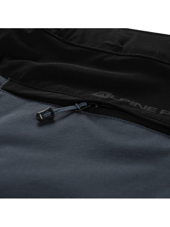 ALPINE PRO Pantaloni softshell da uomo ALPINE PRO AKAN 2 nero