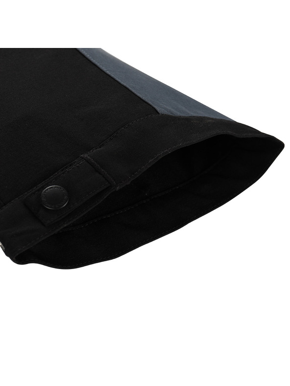 ALPINE PRO Pantaloni softshell da uomo ALPINE PRO AKAN 2 nero