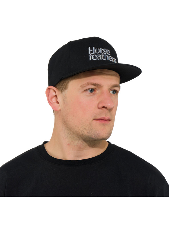 Horsefeathers Berretto Rise - nero HORSEFEATHERS