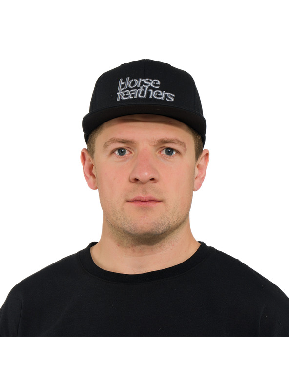 Horsefeathers Berretto Rise - nero HORSEFEATHERS