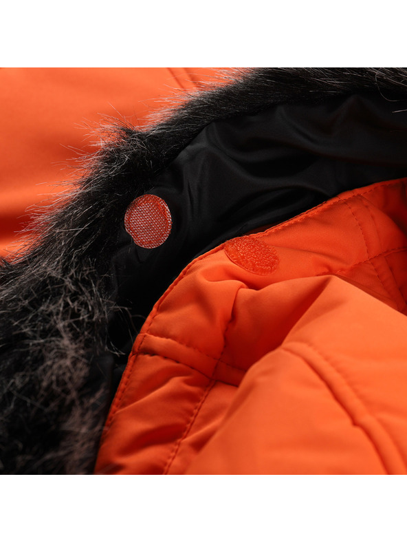 ALPINE PRO Giacca da uomo con membrana ptx ALPINE PRO MOLID arancione piccante