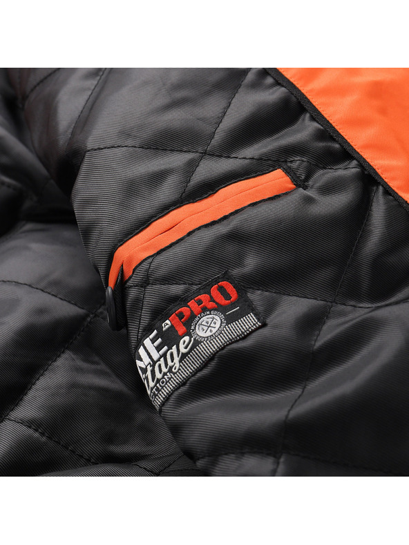 ALPINE PRO Giacca da uomo con membrana ptx ALPINE PRO MOLID arancione piccante