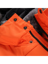 ALPINE PRO Giacca da uomo con membrana ptx ALPINE PRO MOLID arancione piccante