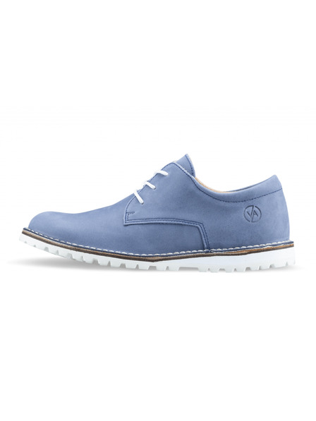 Vasky Mezzi stivali in pelle da uomo blu - Primavera / Autunno Vasky Derby