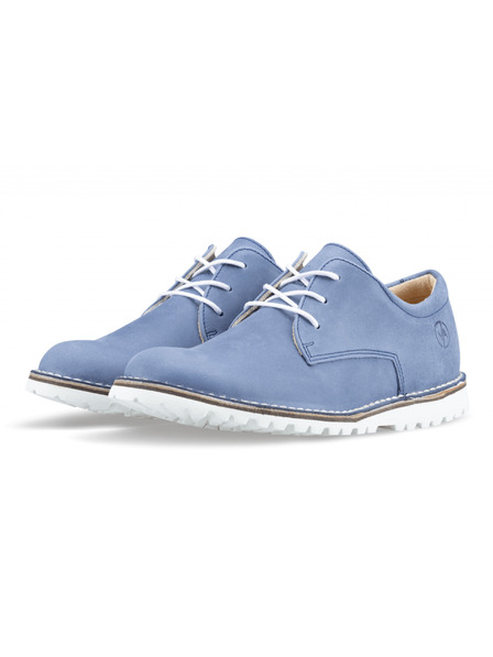 Vasky Mezzi stivali in pelle da uomo blu - Primavera / Autunno Vasky Derby