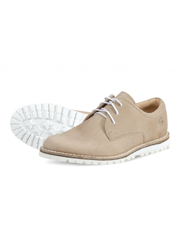 Vasky Stivali in pelle da uomo beige - primavera / autunno stivali Vasky Derby Vanilla