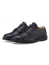Vasky Mezzi stivali in pelle nera da uomo - Primavera / Autunno Stivali, Scarpe Vasky Brogue Low Noir
