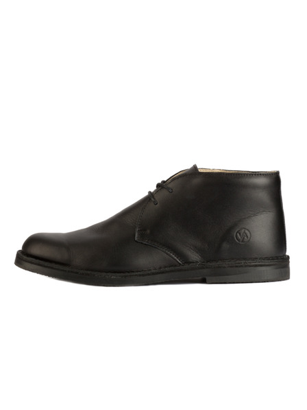Vasky Stivaletti da uomo in pelle nera - primavera / autunno stivali, scarpe Vasky Desert