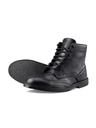 Vasky Stivaletti da uomo in pelle nera - stivali primavera / autunno, scarpe Vasky Brogue High