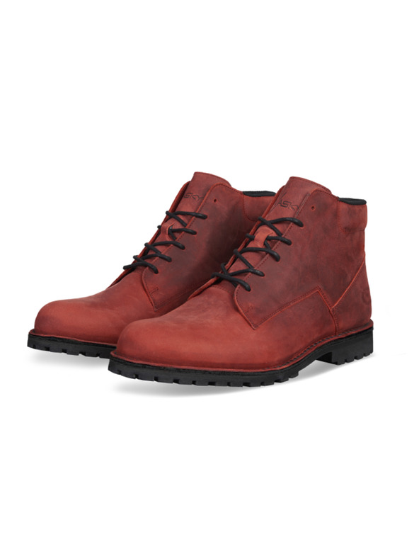 Vasky Stivaletti in pelle da uomo rosso - stivali autunno/inverno, scarpe Vasky Hillside Waterproof