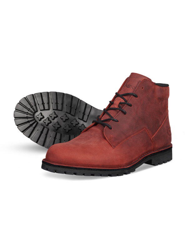 Vasky Stivaletti in pelle da uomo rosso - stivali autunno/inverno, scarpe Vasky Hillside Waterproof