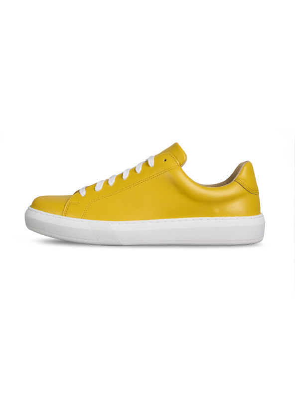 Vasky Scarpe da ginnastica/scarponi in pelle da uomo giallo Vasky Glory Giallo