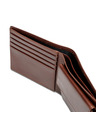 Vasky Vasky Fredy Dark Brown - Portafoglio in pelle marrone scuro - Uomo Produzione ceca da Zlín