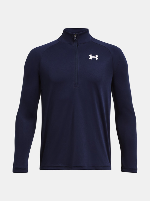 Under Armour Maglietta Under Armour Boys UA Tech 2.0 1/2 Zip-BLU