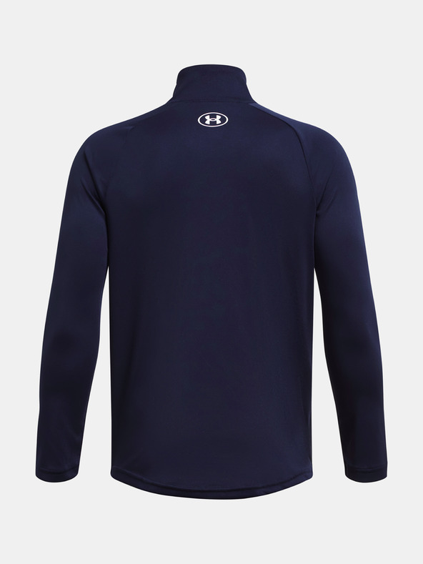 Under Armour Maglietta Under Armour Boys UA Tech 2.0 1/2 Zip-BLU