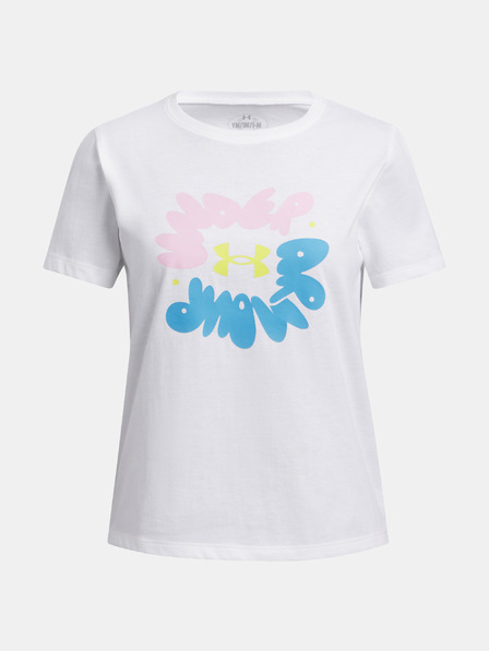 Under Armour Maglietta Under Armour UA Bubble Wordmark SS Donna