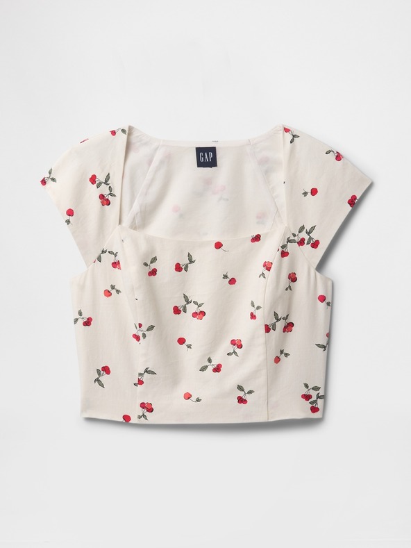 GAP Crop top in lino GAP