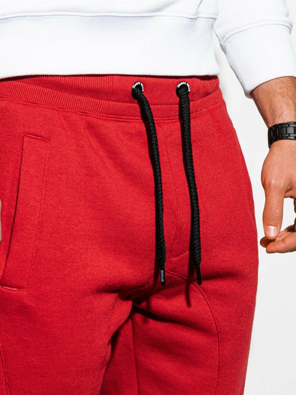 Ombre Clothing Pantaloni con cappuccio Basic da uomo rossi Abbigliamento Ombre