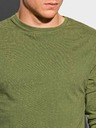 Ombre Clothing Camicia basic da uomo verde Ombre Clothing