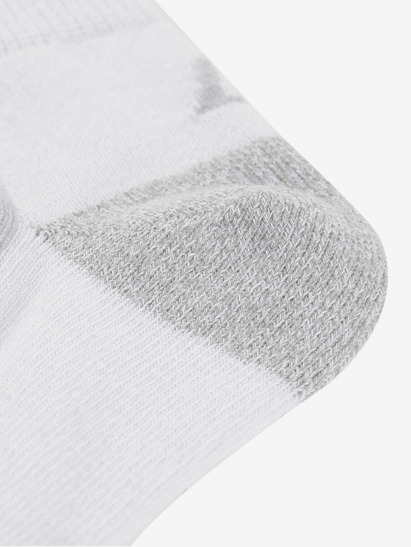 ALPINE PRO Alpine Pro 3HARE 2 calzini unisex grigi e bianchi