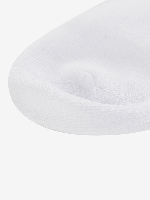 ALPINE PRO Calzini unisex bianchi - 2 paia ALPINE PRO 2ULIANO