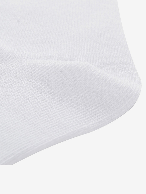 ALPINE PRO Calzini unisex bianchi - 2 paia ALPINE PRO 2ULIANO