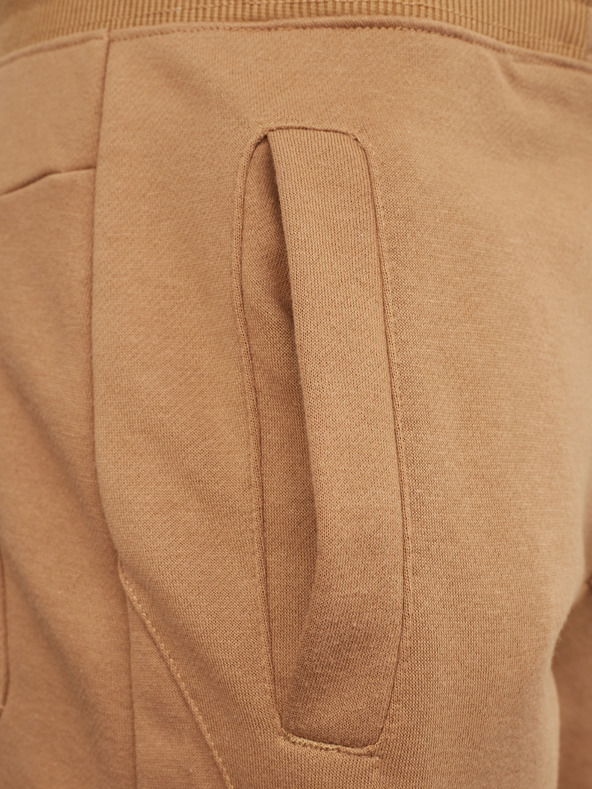 Ombre Clothing Pantaloni da uomo basic marrone chiaro Ombre Clothing