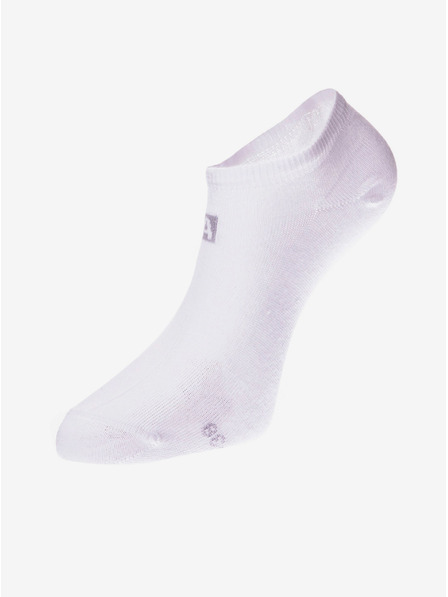 ALPINE PRO Set di tre paia di calzini unisex bianchi ALPINE PRO 3UNICO
