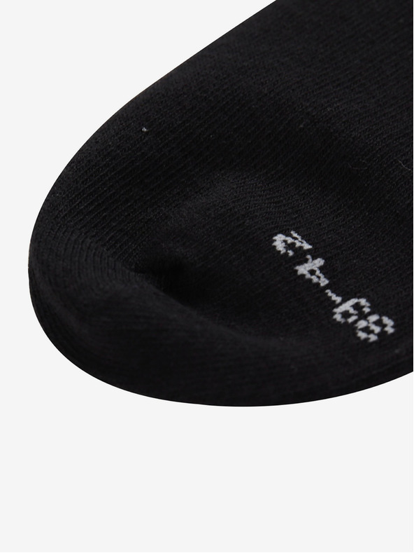 ALPINE PRO Set di tre paia di calzini unisex in nero ALPINE PRO 3UNICO