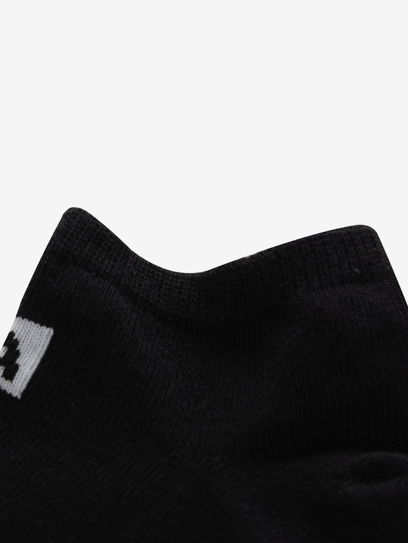 ALPINE PRO Set di tre paia di calzini unisex in nero ALPINE PRO 3UNICO