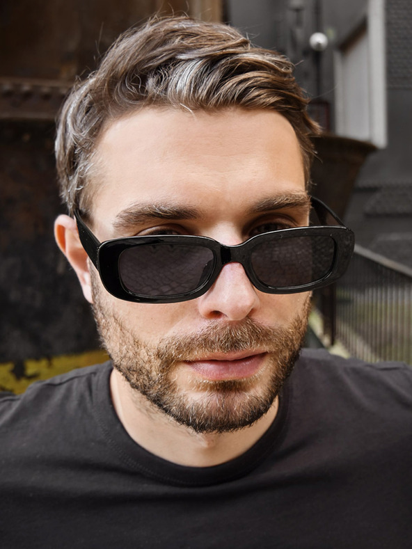 VEYREY VeyRey Occhiali da sole Square Minozzi Nero