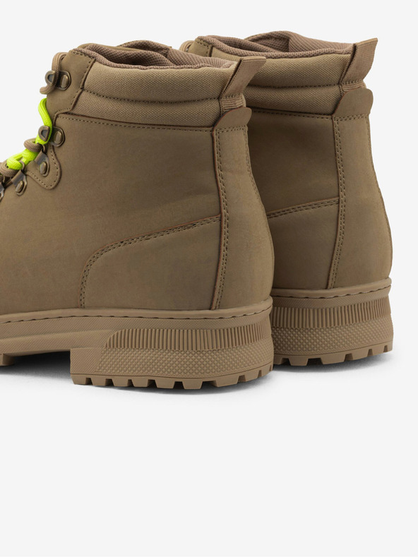 Ombre Clothing Stivali invernali da uomo marroni Ombre Clothing