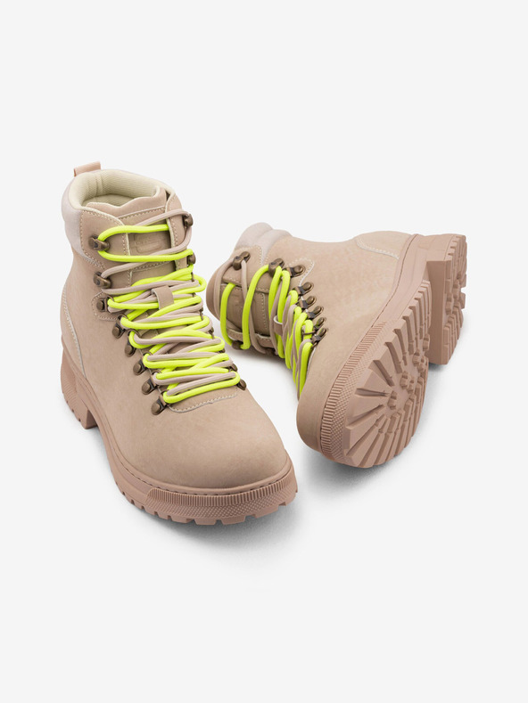 Ombre Clothing Stivali invernali da uomo marrone chiaro Ombre Clothing