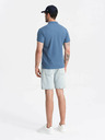 Ombre Clothing Polo basic da uomo blu Ombre Clothing