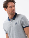 Ombre Clothing Polo uomo grigio Ombre Clothing