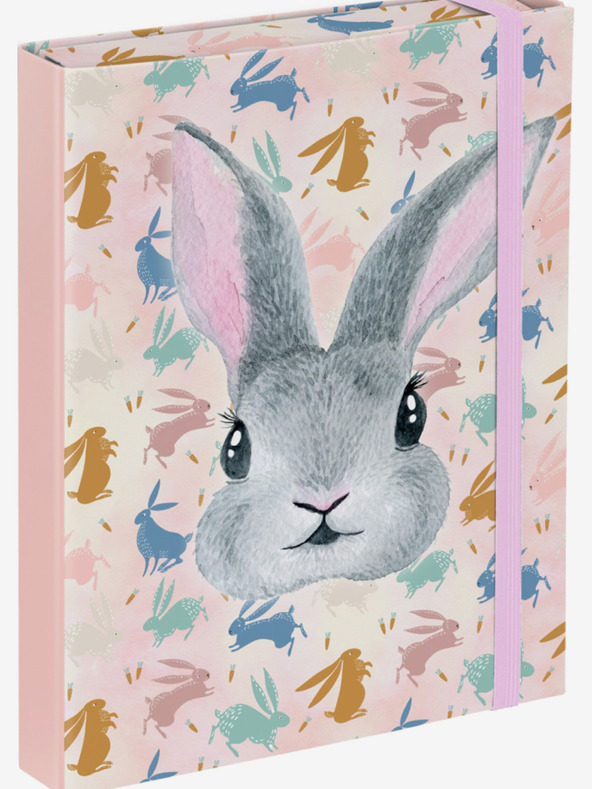 BAAGL  A5 Baagl Bunny Copertine per quaderni di scuola rosa