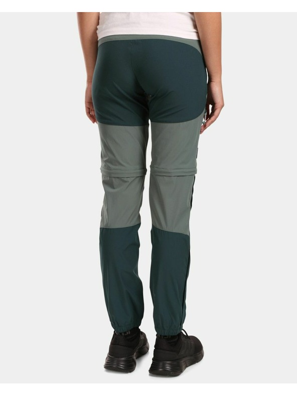 Kilpi Pantaloni staccabili outdoor donna Kilpi HOSIO-W Verde scuro