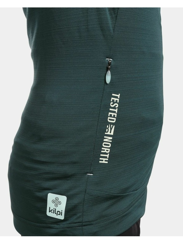 Kilpi Felpa con cappuccio elasticizzata da donna Kilpi MEMPHIS-W Verde scuro