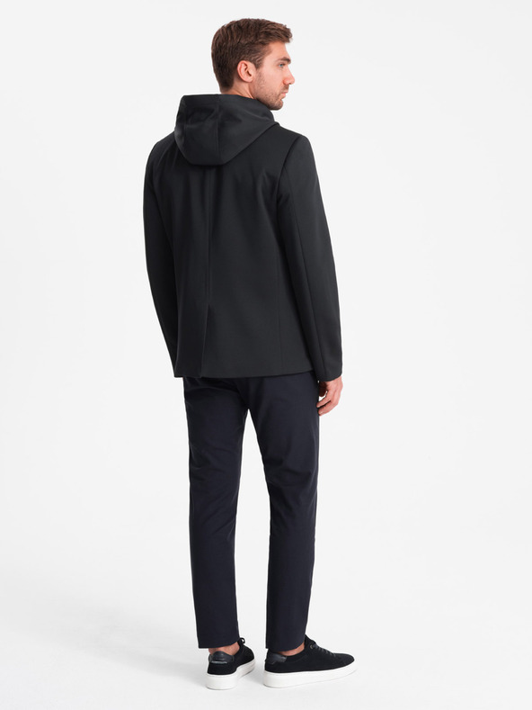 Ombre Clothing Giacca da uomo con fodera e cappuccio rimovibili Ombre Clothing