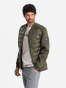Ombre Clothing Bomber trapuntato da uomo Ombre Clothing