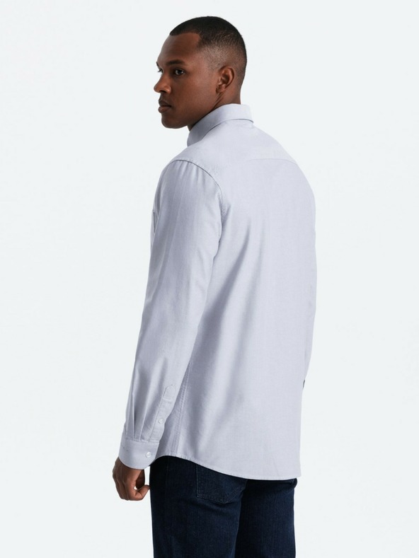 Ombre Clothing Camicia oxford da uomo Ombre Clothing V1 OM-SHOS-0173