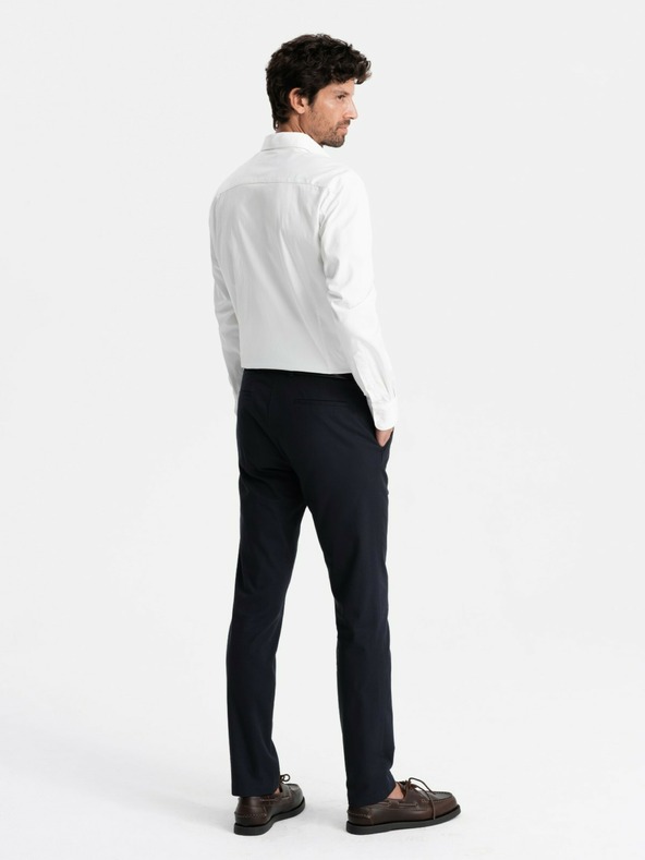 Ombre Clothing Camicia di raso da uomo Ombre Clothing SLIM FIT V1 OM-SHOS-0176