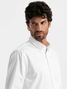 Ombre Clothing Camicia di raso da uomo Ombre Clothing SLIM FIT V1 OM-SHOS-0176