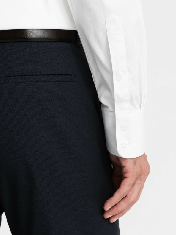 Ombre Clothing Camicia di raso da uomo Ombre Clothing SLIM FIT V1 OM-SHOS-0176