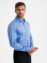Ombre Clothing Camicia di raso da uomo Ombre Clothing SLIM FIT V2 OM-SHOS-0176