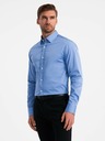 Ombre Clothing Camicia di raso da uomo Ombre Clothing SLIM FIT V2 OM-SHOS-0176