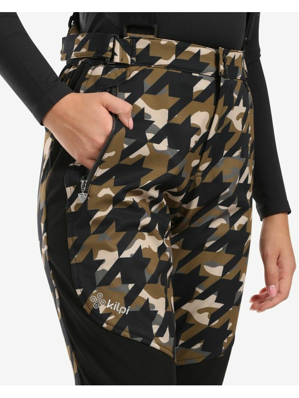 Kilpi Pantaloni da sci Softshell donna Kilpi TORIEN-W Khaki